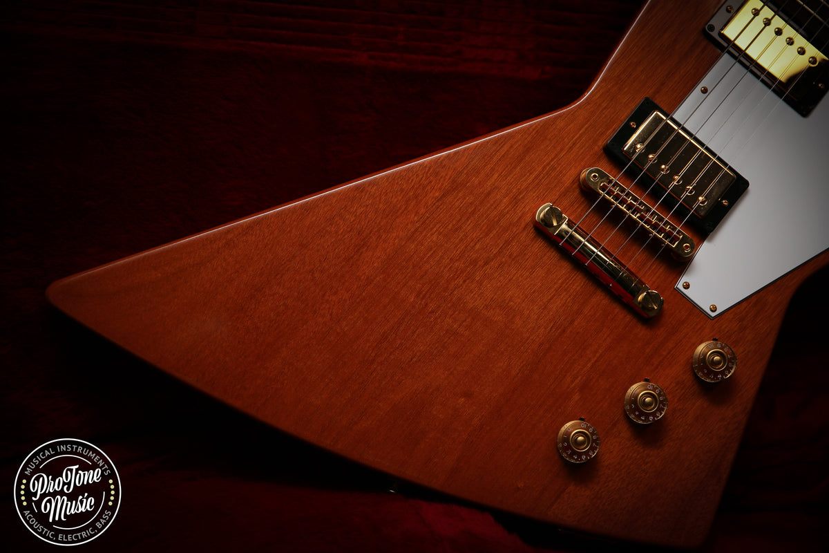 2016 Gibson USA Explorer 1976 Reissue Natural