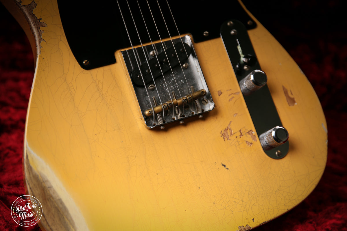 2023 Fender USA Custom Shop Ltd Tomatillo Telecaster Relic Blonde