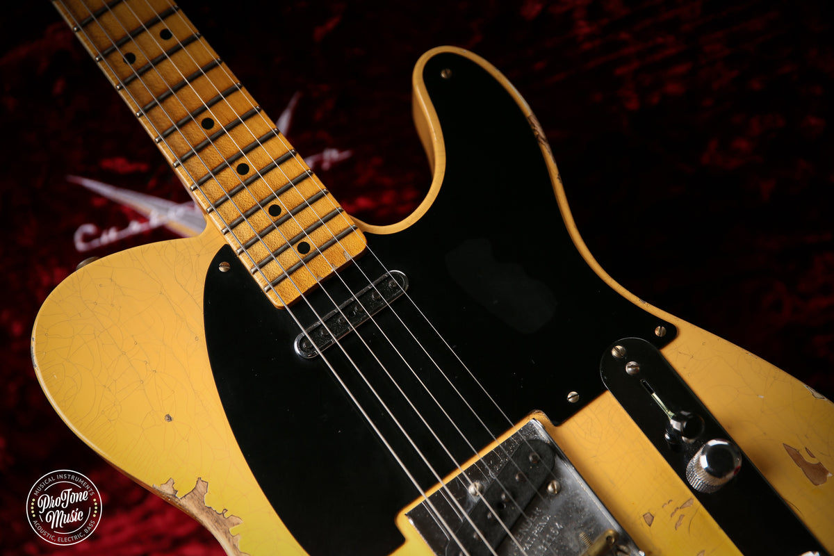 2023 Fender USA Custom Shop Ltd Tomatillo Telecaster Relic Blonde