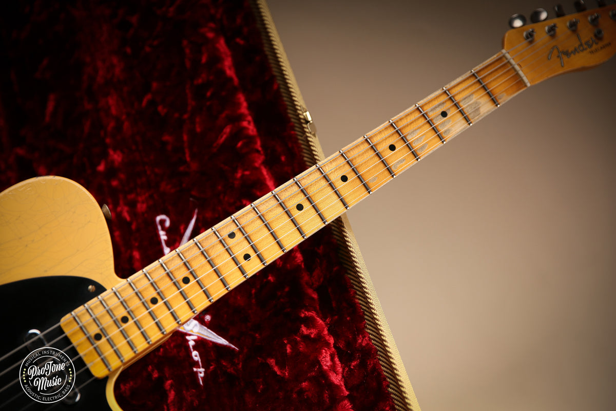 2023 Fender USA Custom Shop Ltd Tomatillo Telecaster Relic Blonde