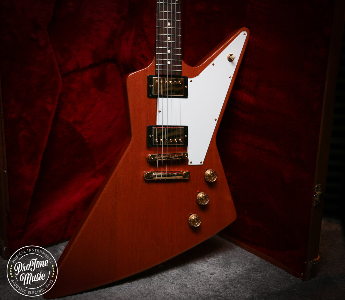 2016 Gibson USA Explorer 1976 Reissue Natural