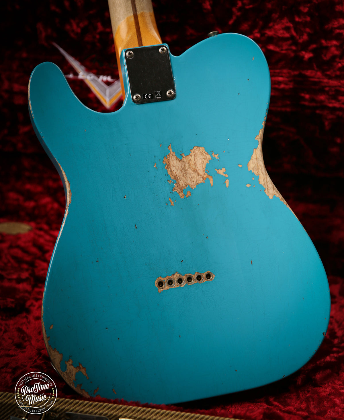 2023 Fender USA Custom Shop 52' Telecaster Heavy Relic TAOT Turquoise