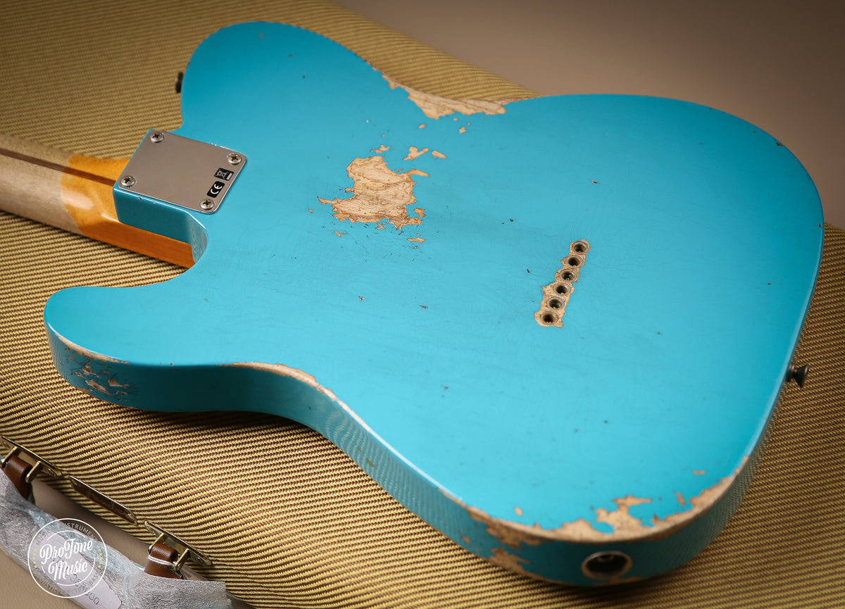 2023 Fender USA Custom Shop 52' Telecaster Heavy Relic TAOT Turquoise