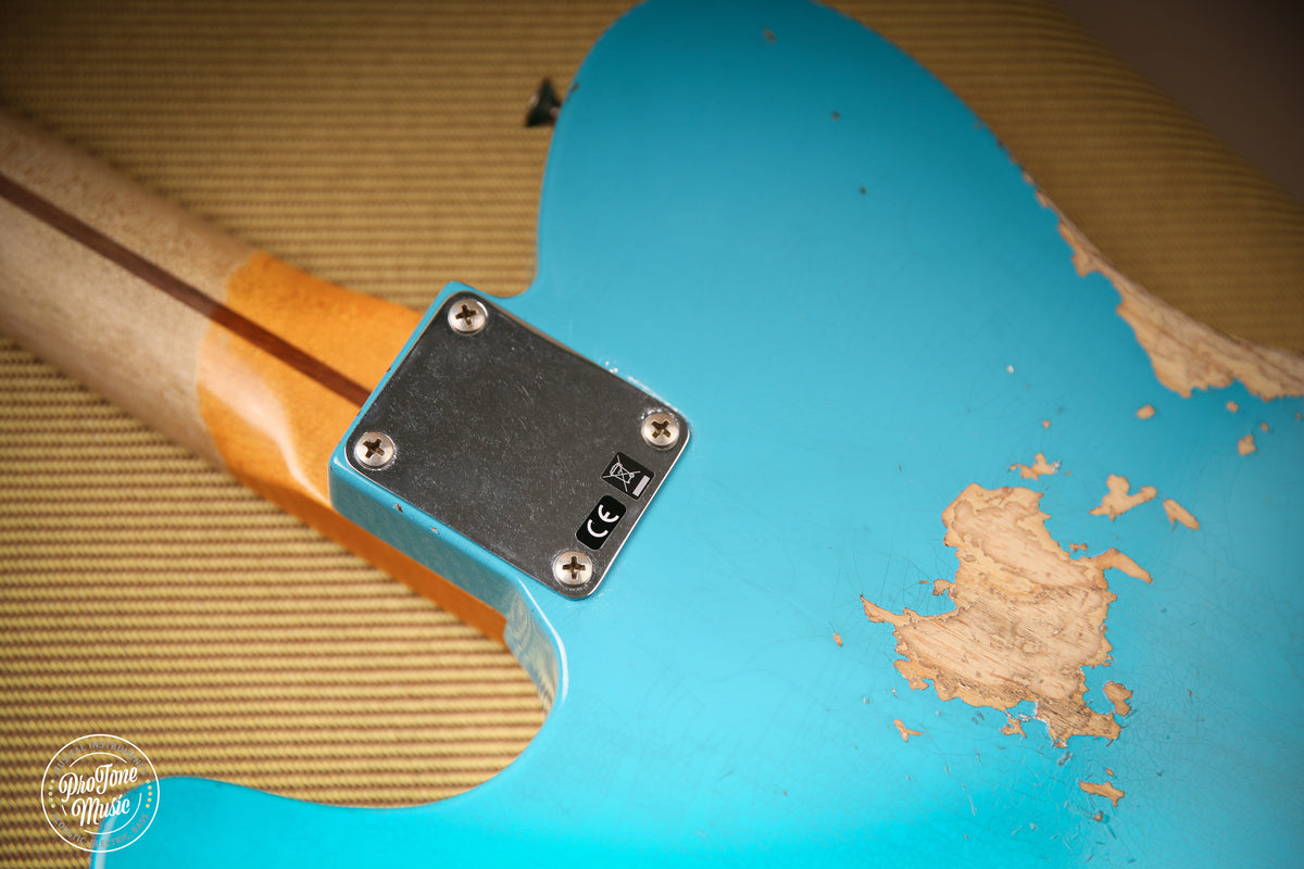 2023 Fender USA Custom Shop 52' Telecaster Heavy Relic TAOT Turquoise