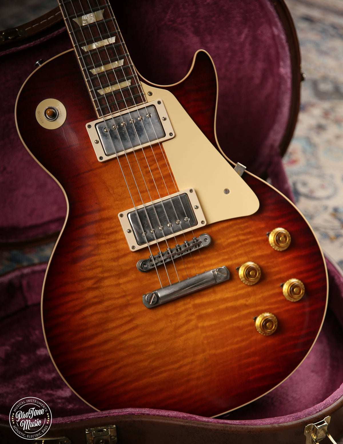 2019 Gibson Custom Shop 59' Les Paul Standard 60th Anniversary VOS Factory Burst