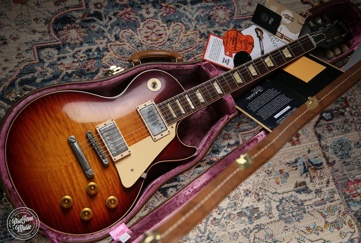 2019 Gibson Custom Shop 59' Les Paul Standard 60th Anniversary VOS Factory Burst