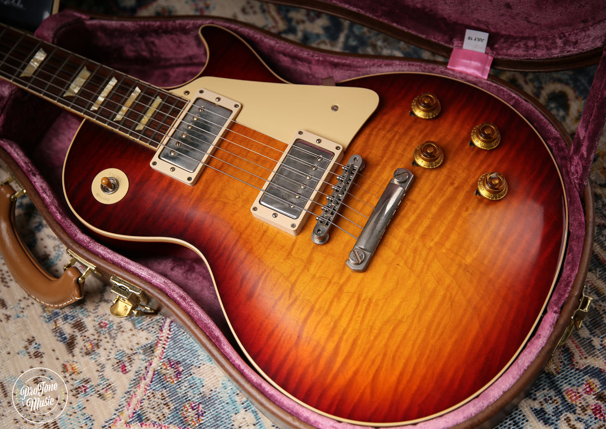 2019 Gibson Custom Shop 59' Les Paul Standard 60th Anniversary VOS Factory Burst