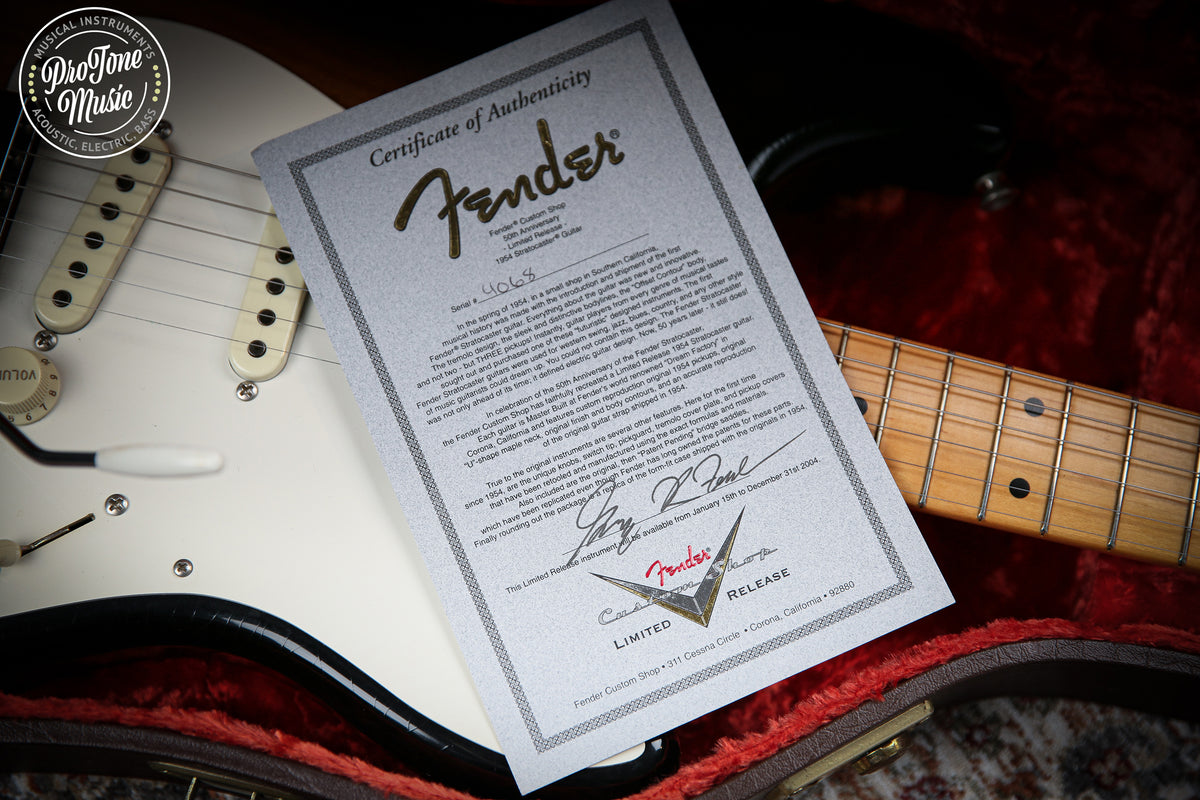 2004 Fender USA Custom Shop 54' Masterbuilt Greg Fessler Stratocaster
