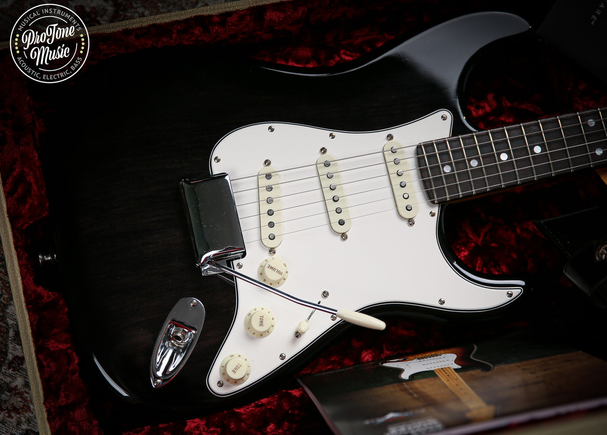 2024 Fender USA Custom Shop 2020 American Custom Stratocaster Translucent Black