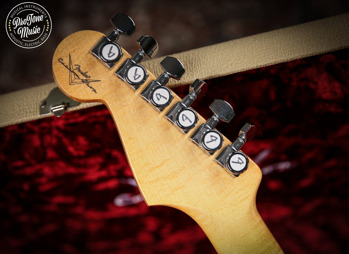2024 Fender USA Custom Shop 2020 American Custom Stratocaster Translucent Black