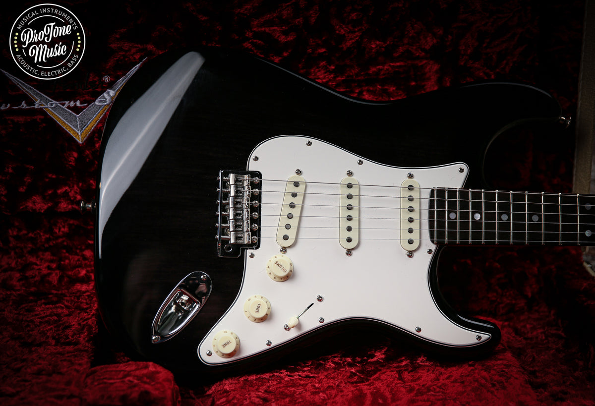 2024 Fender USA Custom Shop 2020 American Custom Stratocaster Translucent Black