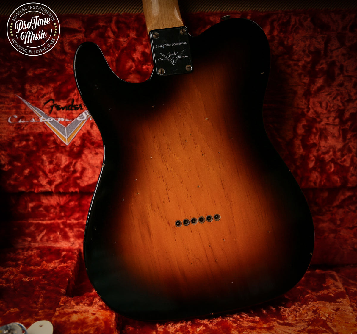 2020 Fender Ltd V Custom Shop 50's Pine Esquire Journeyman Relic Faded 2 Tone Sunburst