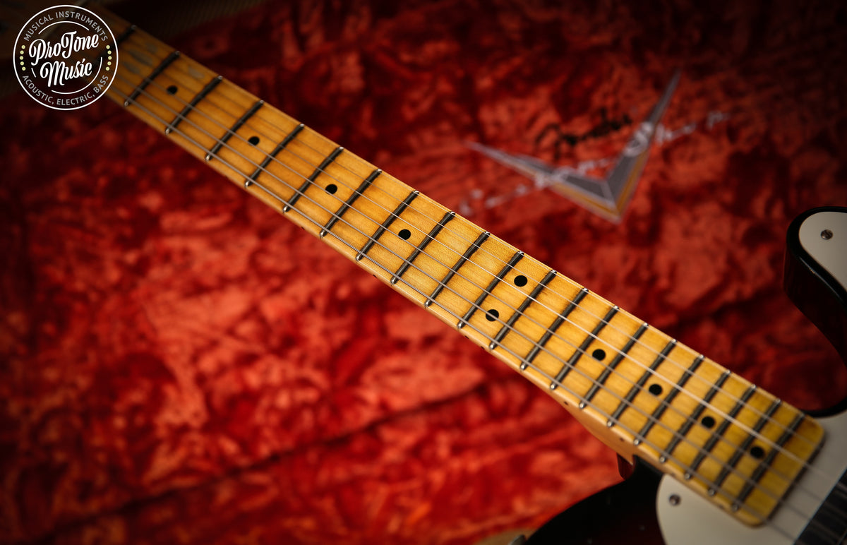 2020 Fender Ltd V Custom Shop 50's Pine Esquire Journeyman Relic Faded 2 Tone Sunburst