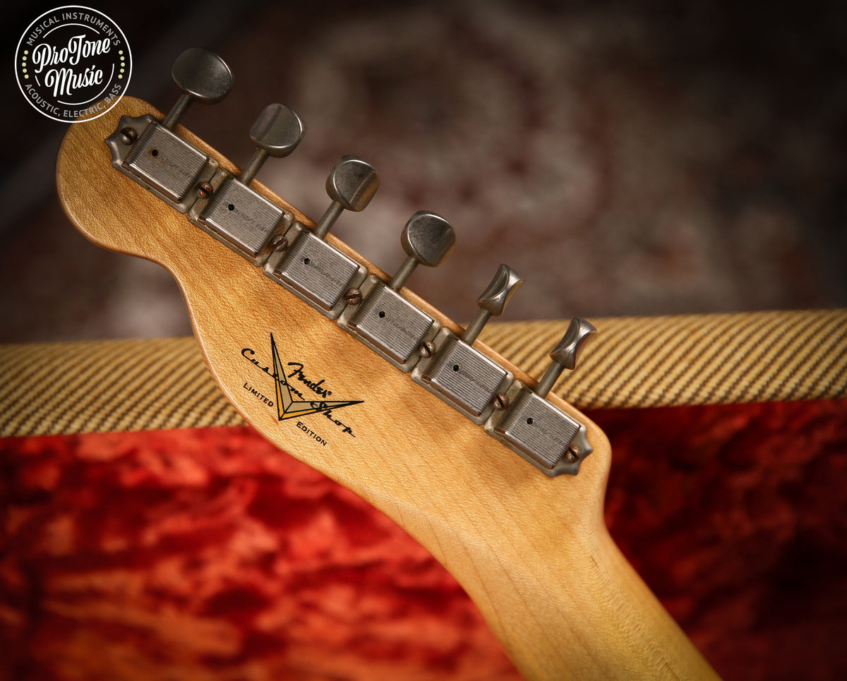 2020 Fender Ltd V Custom Shop 50's Pine Esquire Journeyman Relic Faded 2 Tone Sunburst