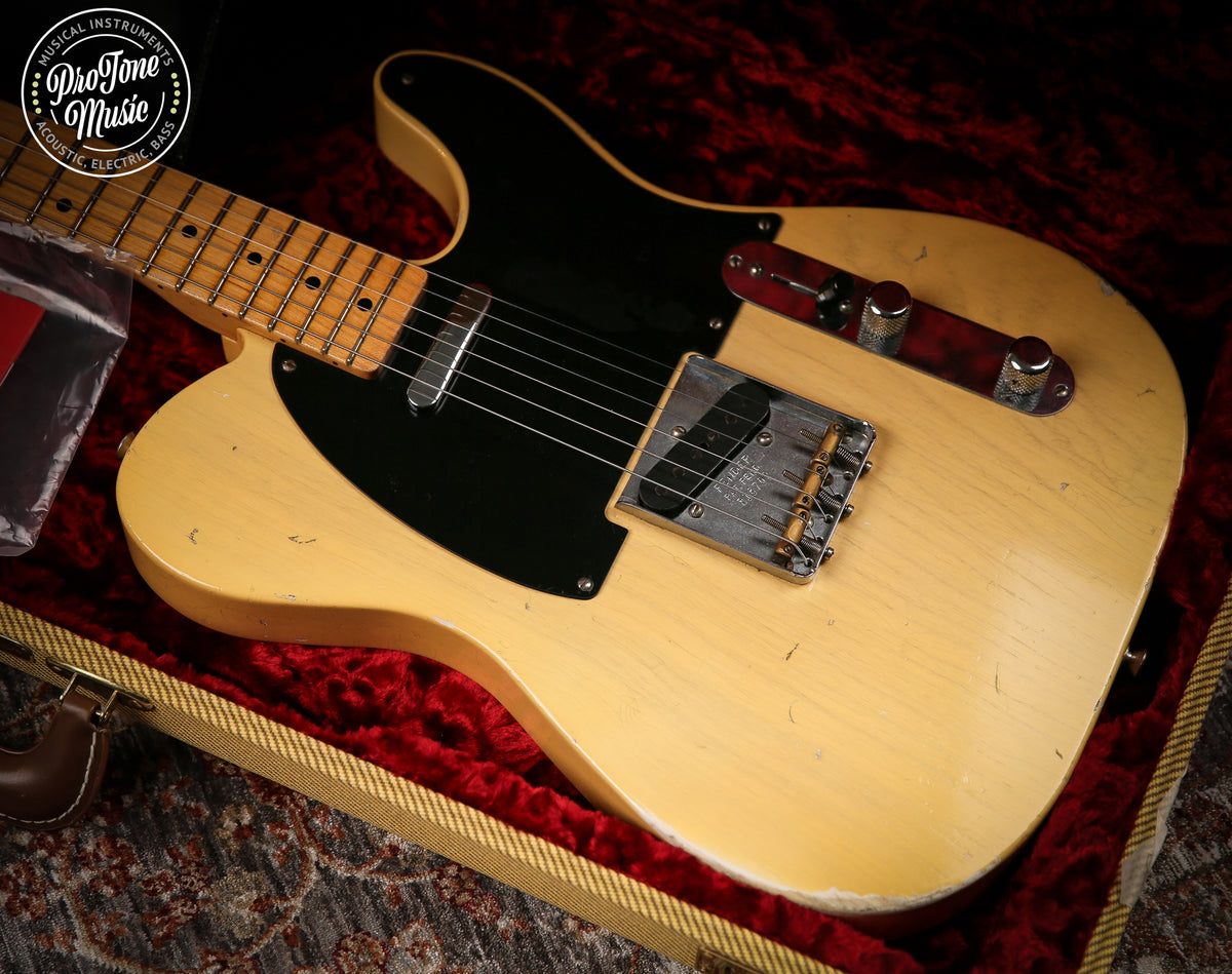 2017 Fender Ltd Namm Custom Shop 51' Nocaster Relic 2017 Faded Blonde
