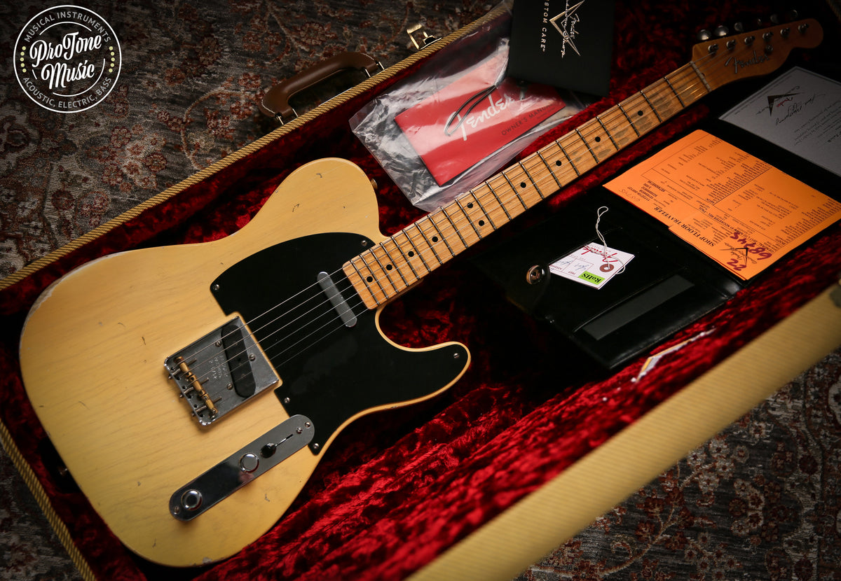 2017 Fender Ltd Namm Custom Shop 51' Nocaster Relic 2017 Faded Blonde