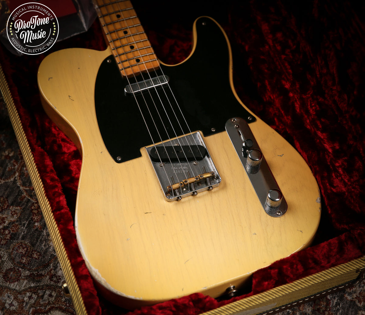 2017 Fender Ltd Namm Custom Shop 51' Nocaster Relic 2017 Faded Blonde
