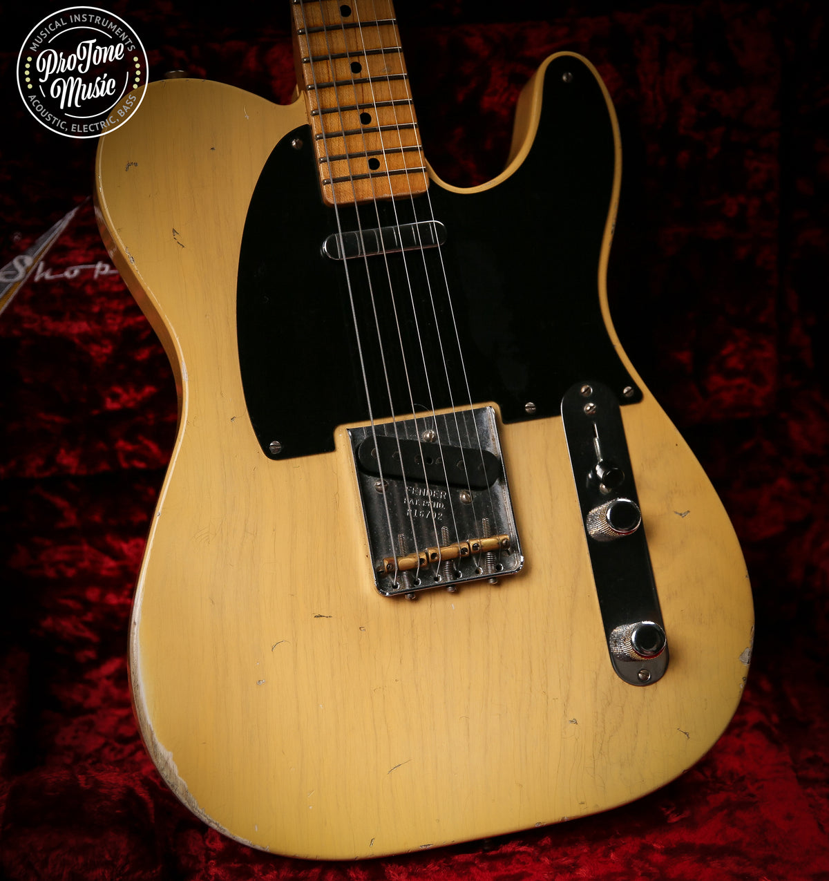 2017 Fender Ltd Namm Custom Shop 51' Nocaster Relic 2017 Faded Blonde