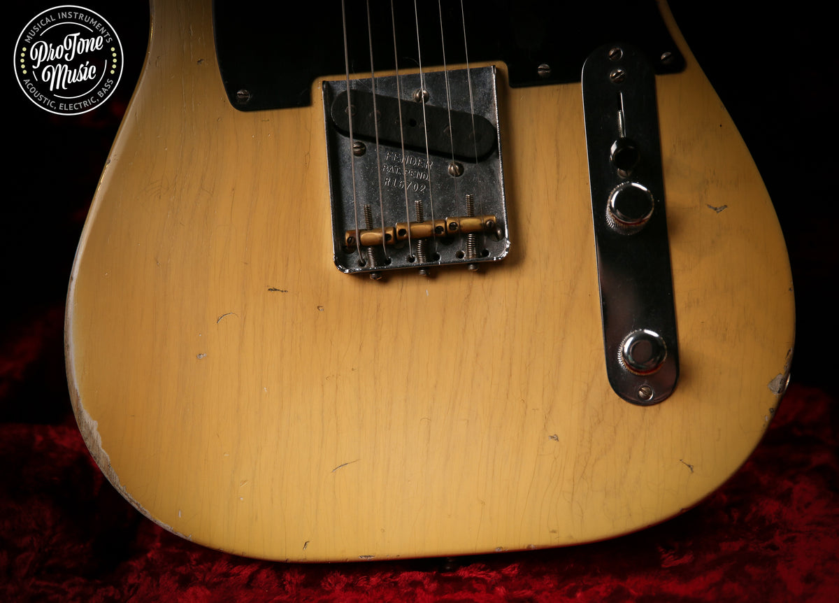 2017 Fender Ltd Namm Custom Shop 51' Nocaster Relic 2017 Faded Blonde
