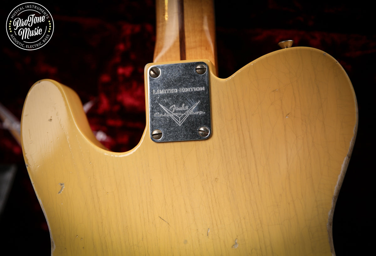 2017 Fender Ltd Namm Custom Shop 51' Nocaster Relic 2017 Faded Blonde