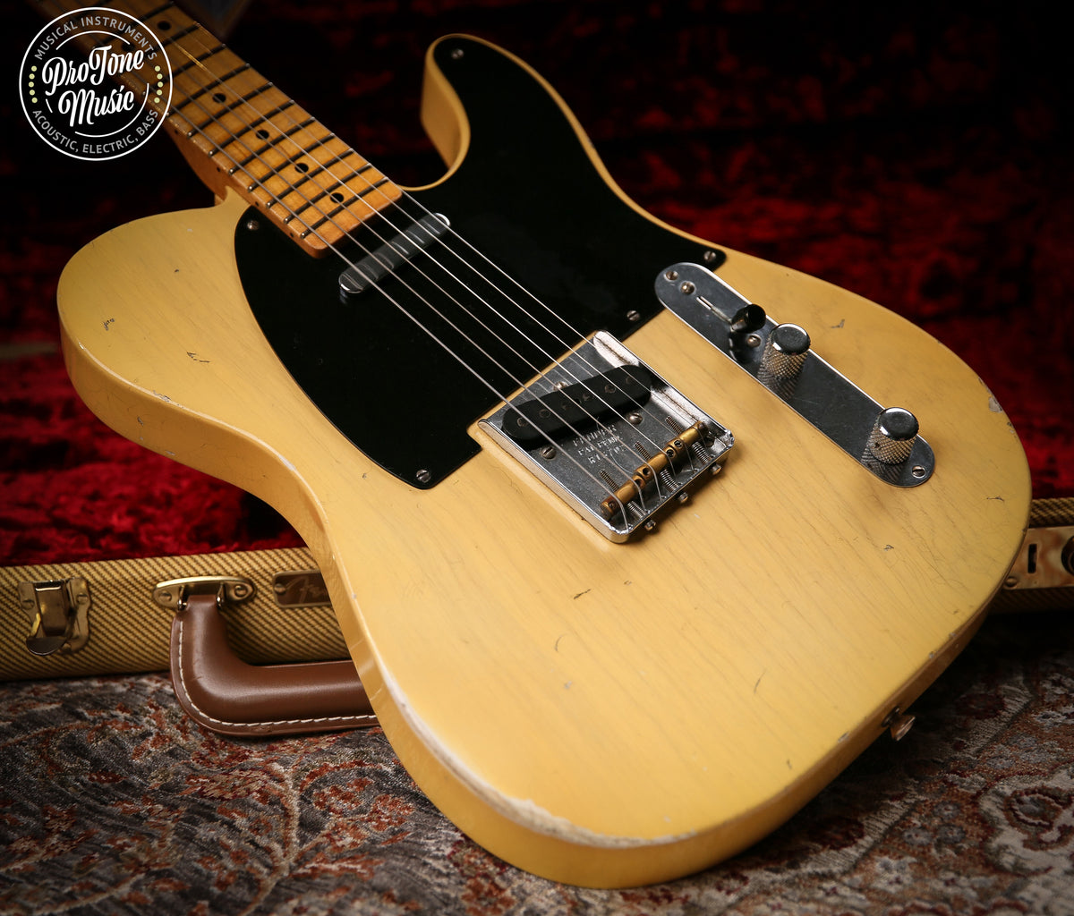 2017 Fender Ltd Namm Custom Shop 51' Nocaster Relic 2017 Faded Blonde