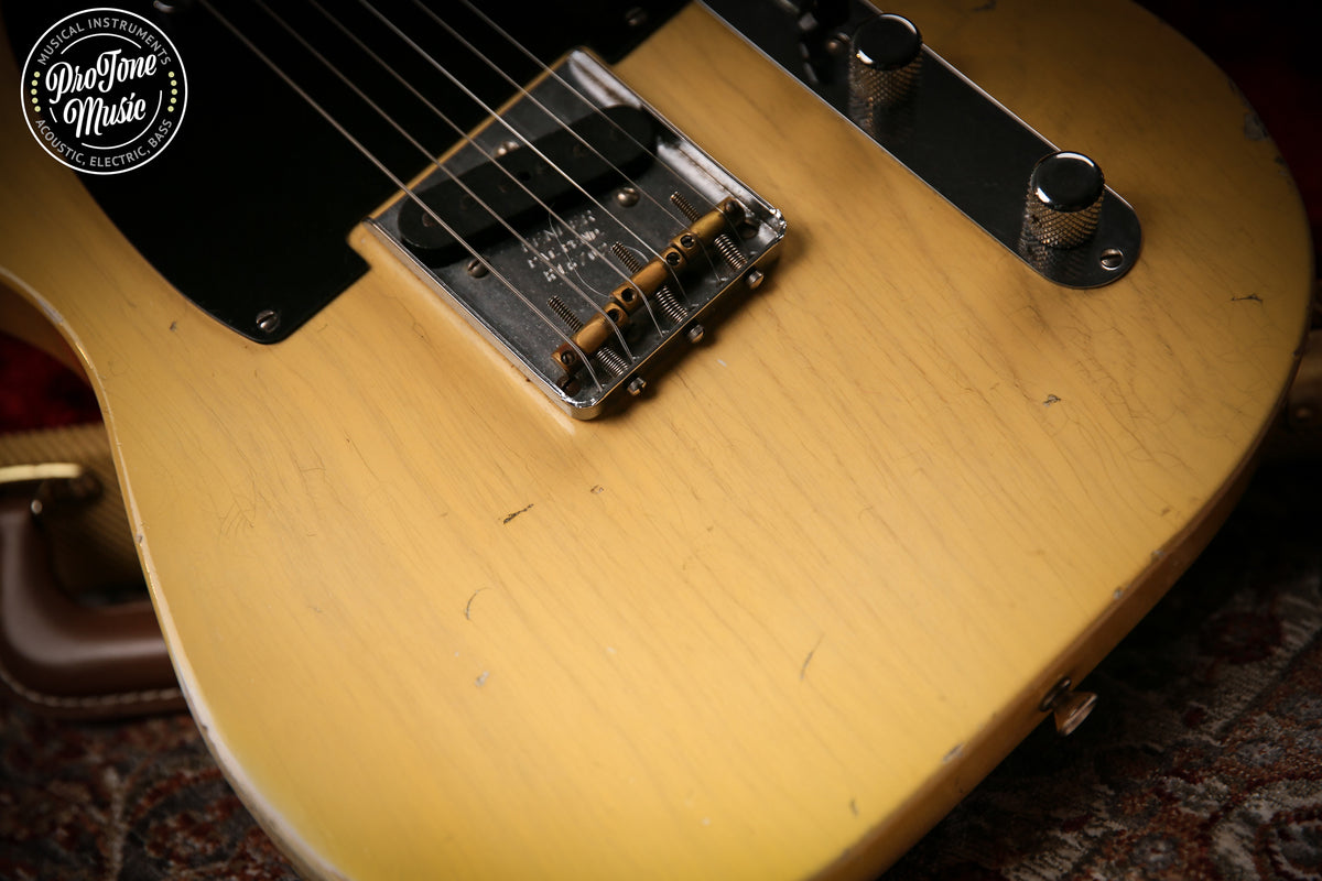 2017 Fender Ltd Namm Custom Shop 51' Nocaster Relic 2017 Faded Blonde