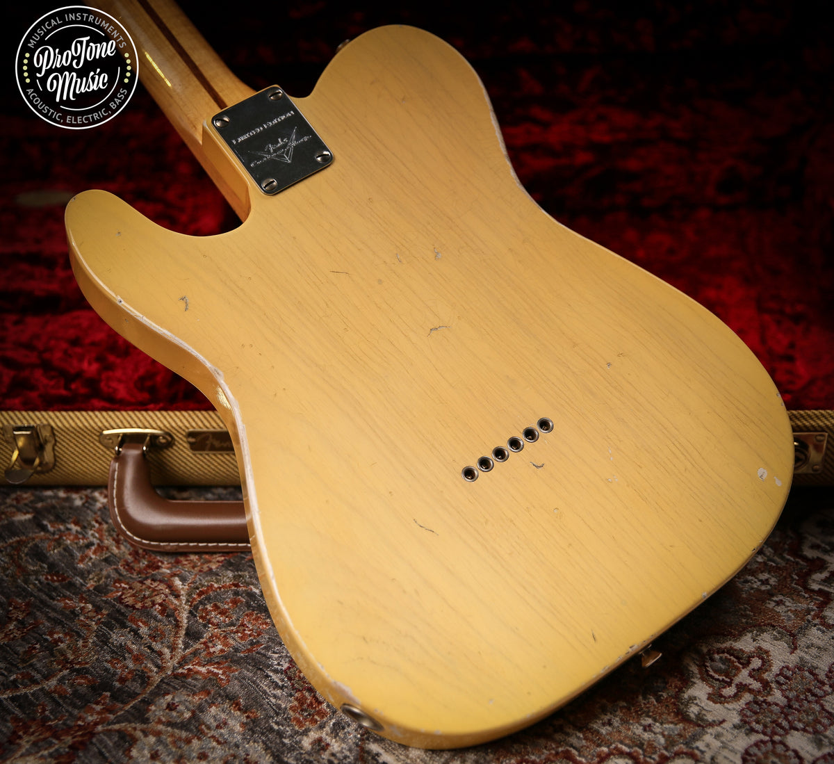 2017 Fender Ltd Namm Custom Shop 51' Nocaster Relic 2017 Faded Blonde