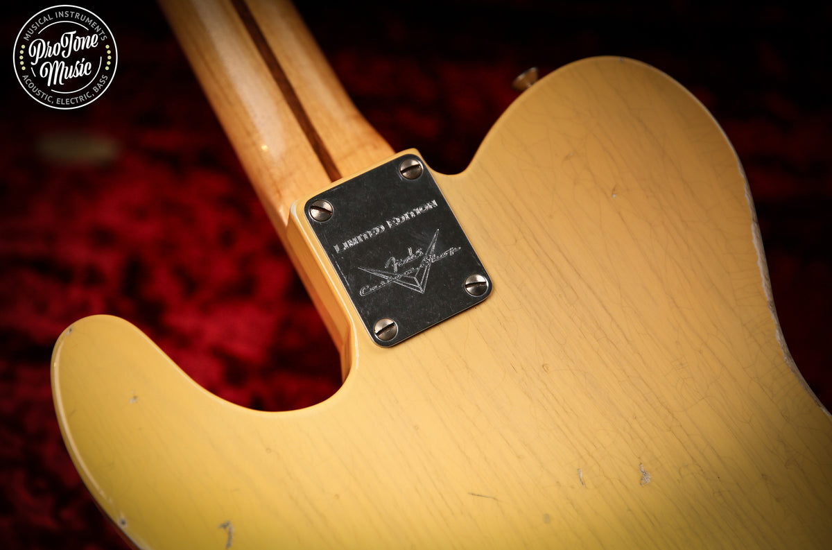 2017 Fender Ltd Namm Custom Shop 51' Nocaster Relic 2017 Faded Blonde