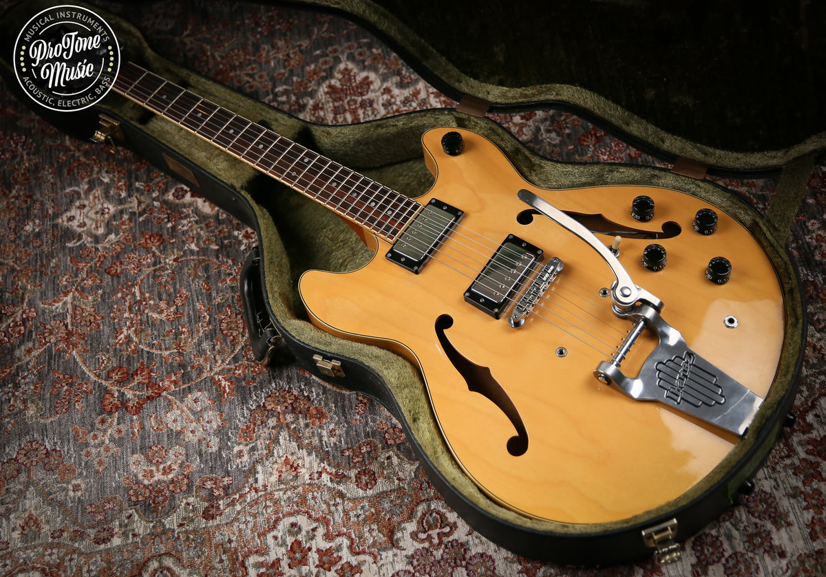 Yamaha SA-800 Japanese Semi Hollow - Headstock Repair & Gibson Pickups