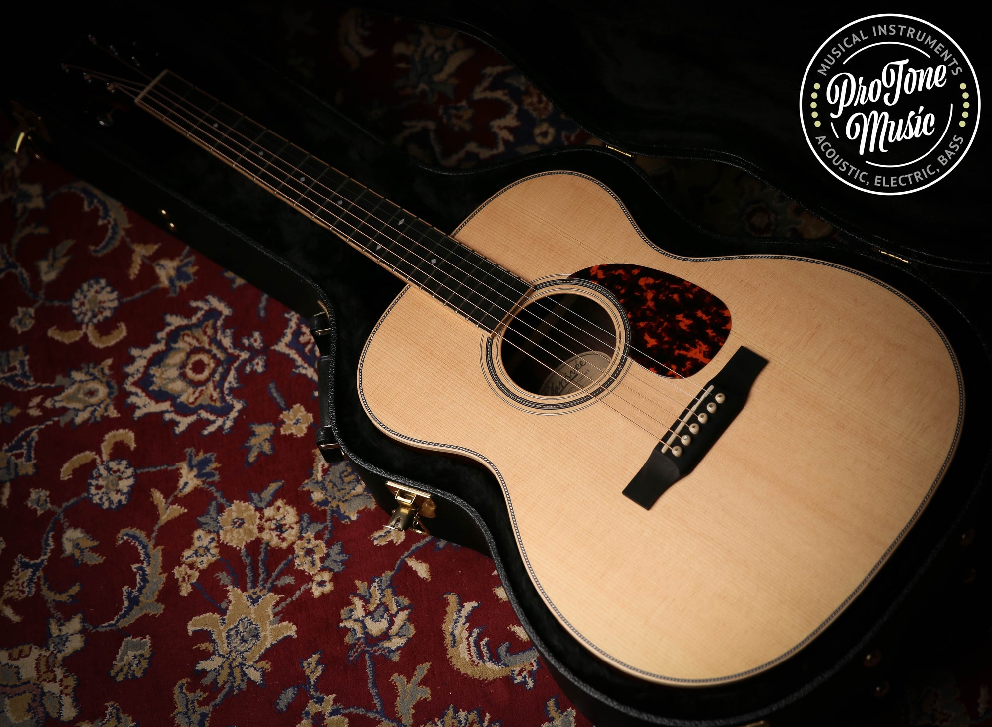 Larrivee USA OM-40R Rosewood Legacy Series Acoustic Guitar & Case - ProTone Music