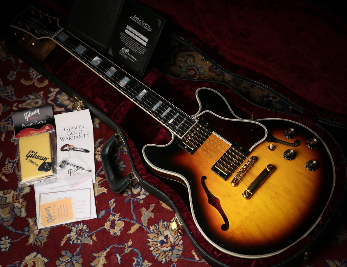 Gibson USA Custom Shop ES-359 Semi Hollow Sunburst &amp; COA &amp; Gibson Case - ProTone Music