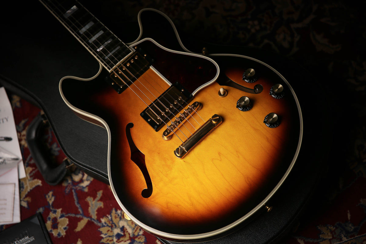 Gibson USA Custom Shop ES-359 Semi Hollow Sunburst &amp; COA &amp; Gibson Case - ProTone Music