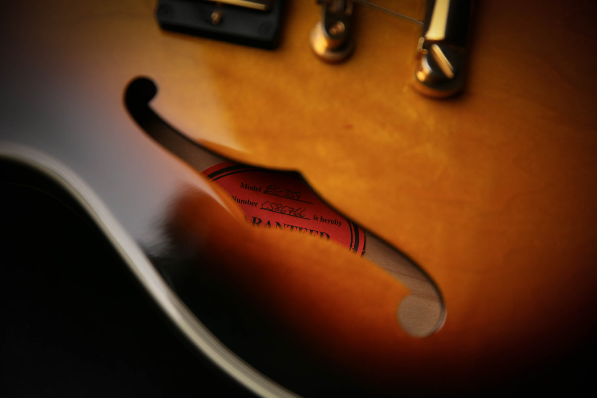 Gibson USA Custom Shop ES-359 Semi Hollow Sunburst &amp; COA &amp; Gibson Case - ProTone Music