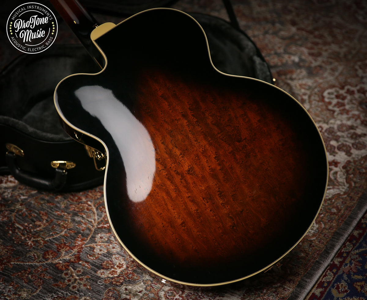 1980s Japanese Epiphone Emperor AS Hollow Body Antique Sunburst