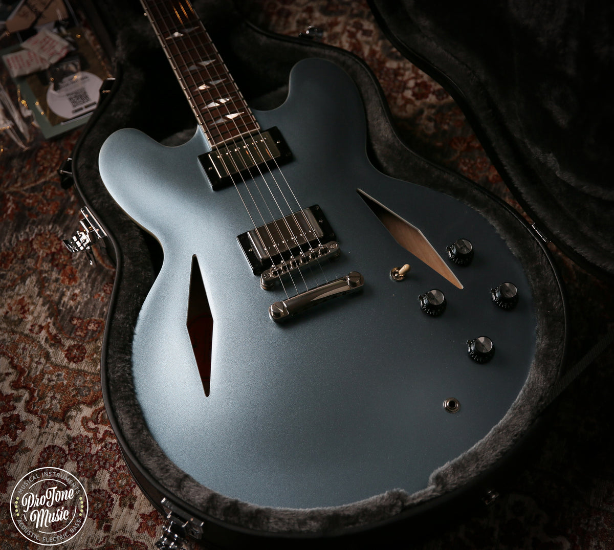 Epiphone Dave Grohl DG-335 Signature Model Pelham Blue