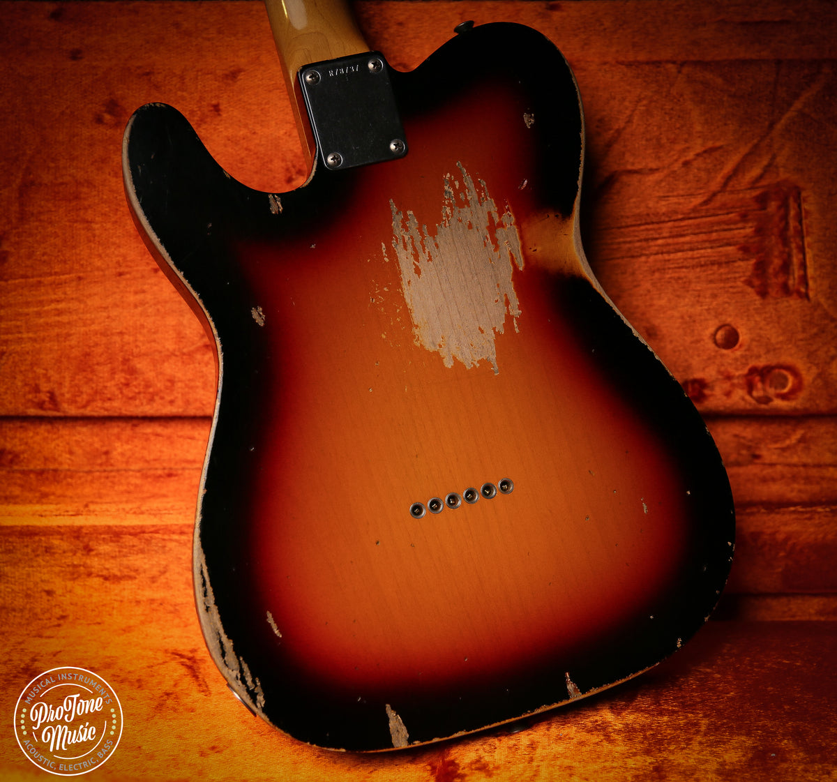 Fender Custom Shop 63' Heavy Relic Telecaster 3 Tone Sunburst