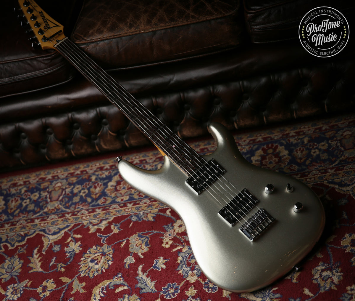 Ibanez JS1600 Joe Satriani Signature Model Premium Silver