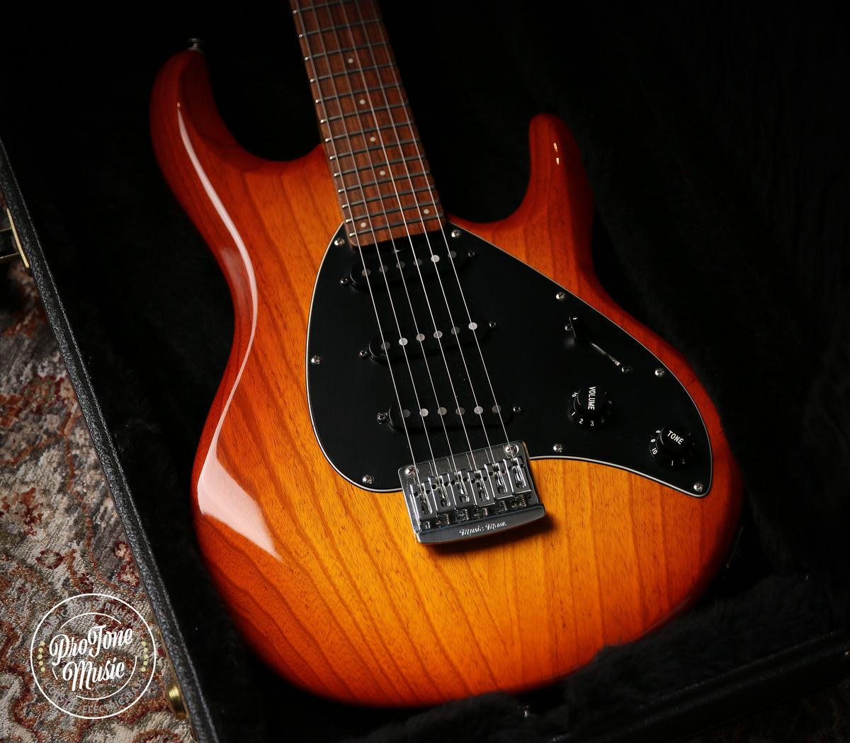 1991 Ernie Ball Music Man Silhouette Sunburst