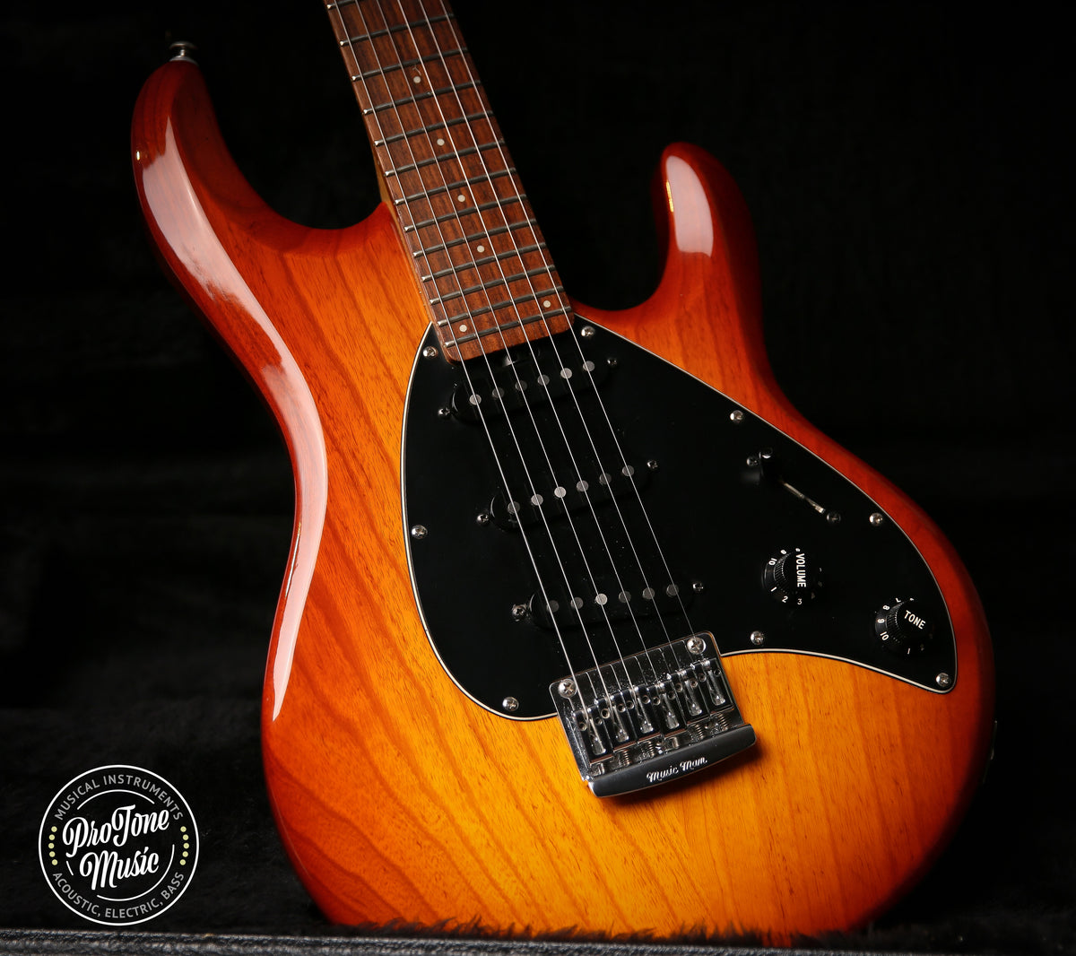 1991 Ernie Ball Music Man Silhouette Sunburst