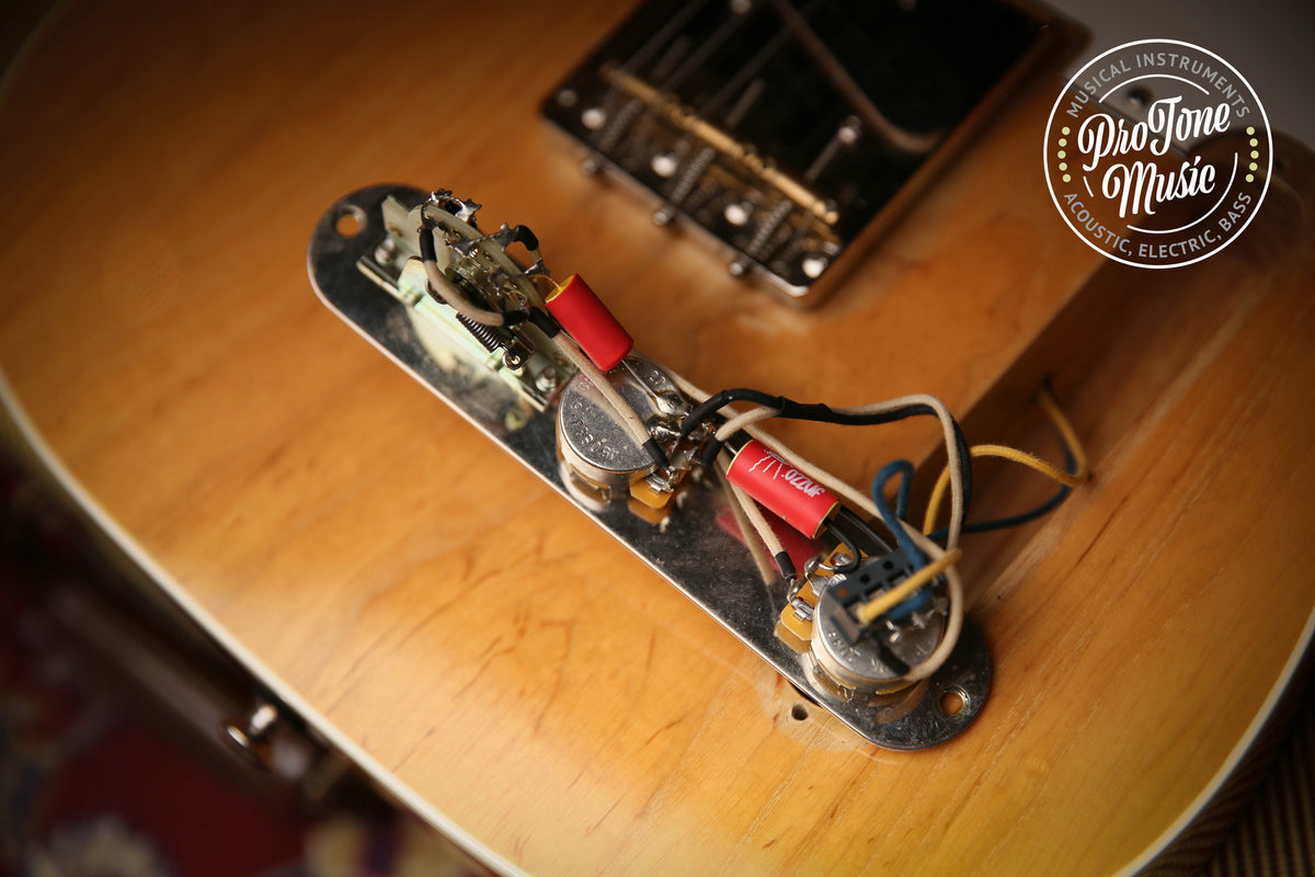 Fender TL-66 AB Double Bound Japanese Telecaster Natural &amp; Hard Case - ProTone Music