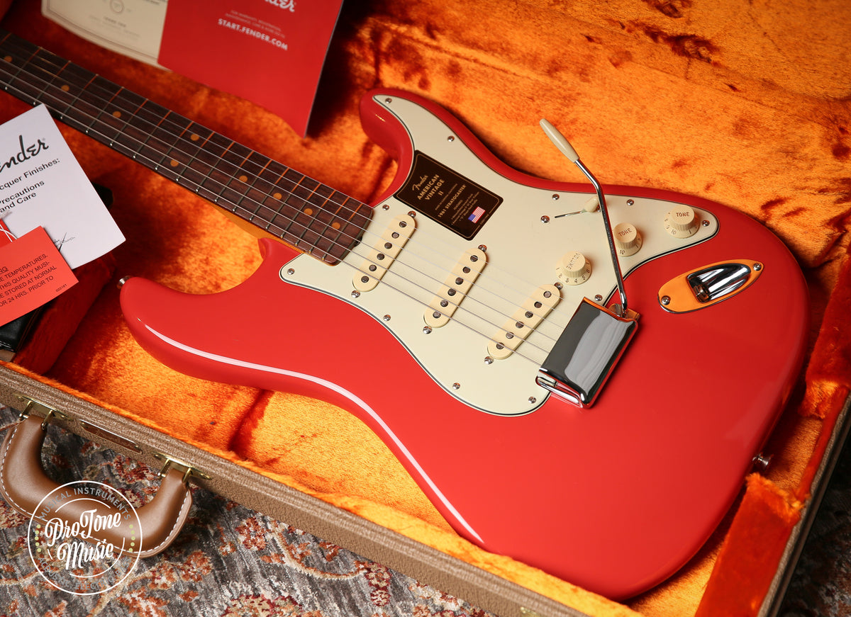 Fender American Vintage II 1961 Stratocaster Fiesta Red