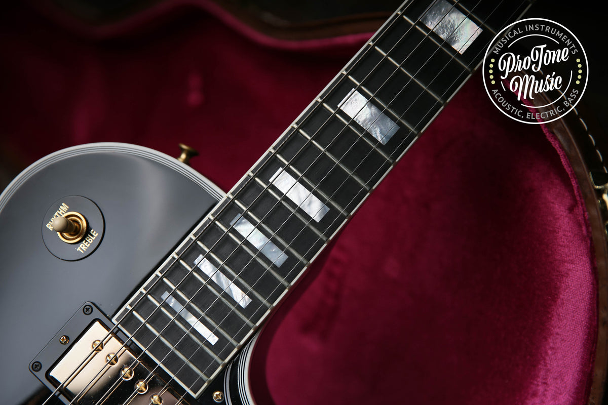 2019 Gibson USA Les Paul Custom Ebony - ProTone Music