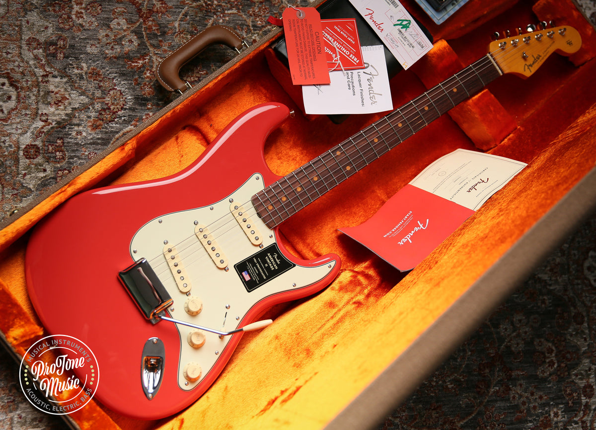Fender American Vintage II 1961 Stratocaster Fiesta Red