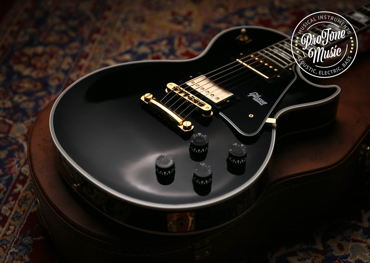 2019 Gibson USA Les Paul Custom Ebony - ProTone Music