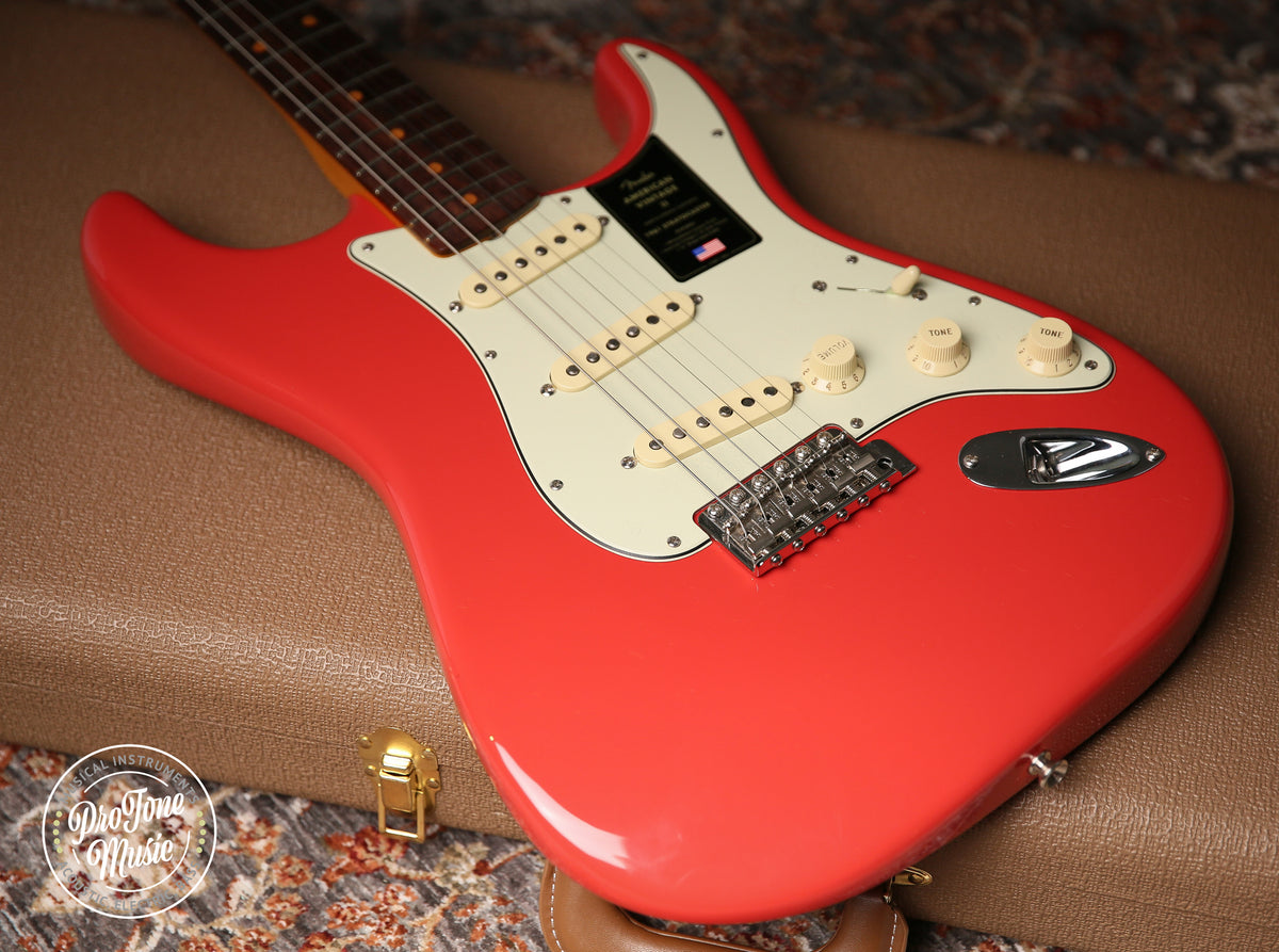 Fender American Vintage II 1961 Stratocaster Fiesta Red