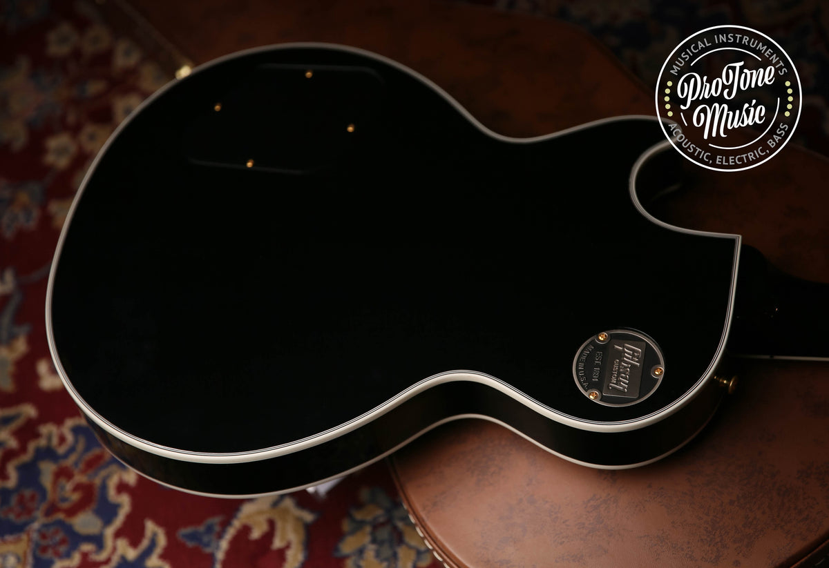 2019 Gibson USA Les Paul Custom Ebony - ProTone Music