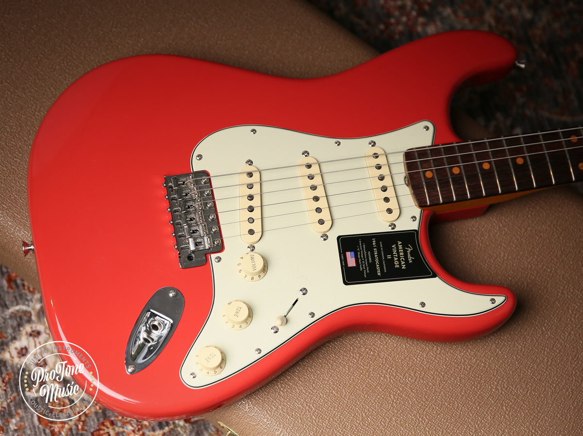 Fender American Vintage II 1961 Stratocaster Fiesta Red