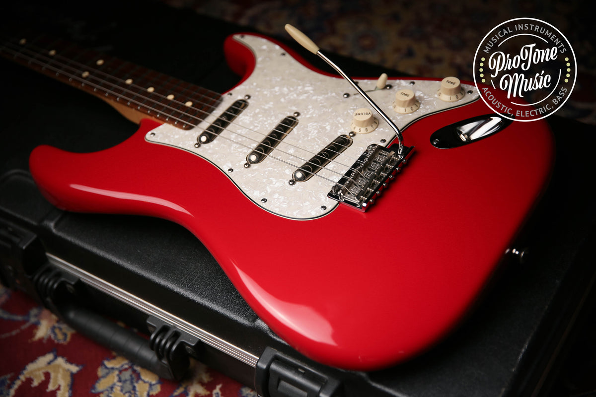 2012 Fender USA FSR Lipstick Stratocaster Torino Red - ProTone Music