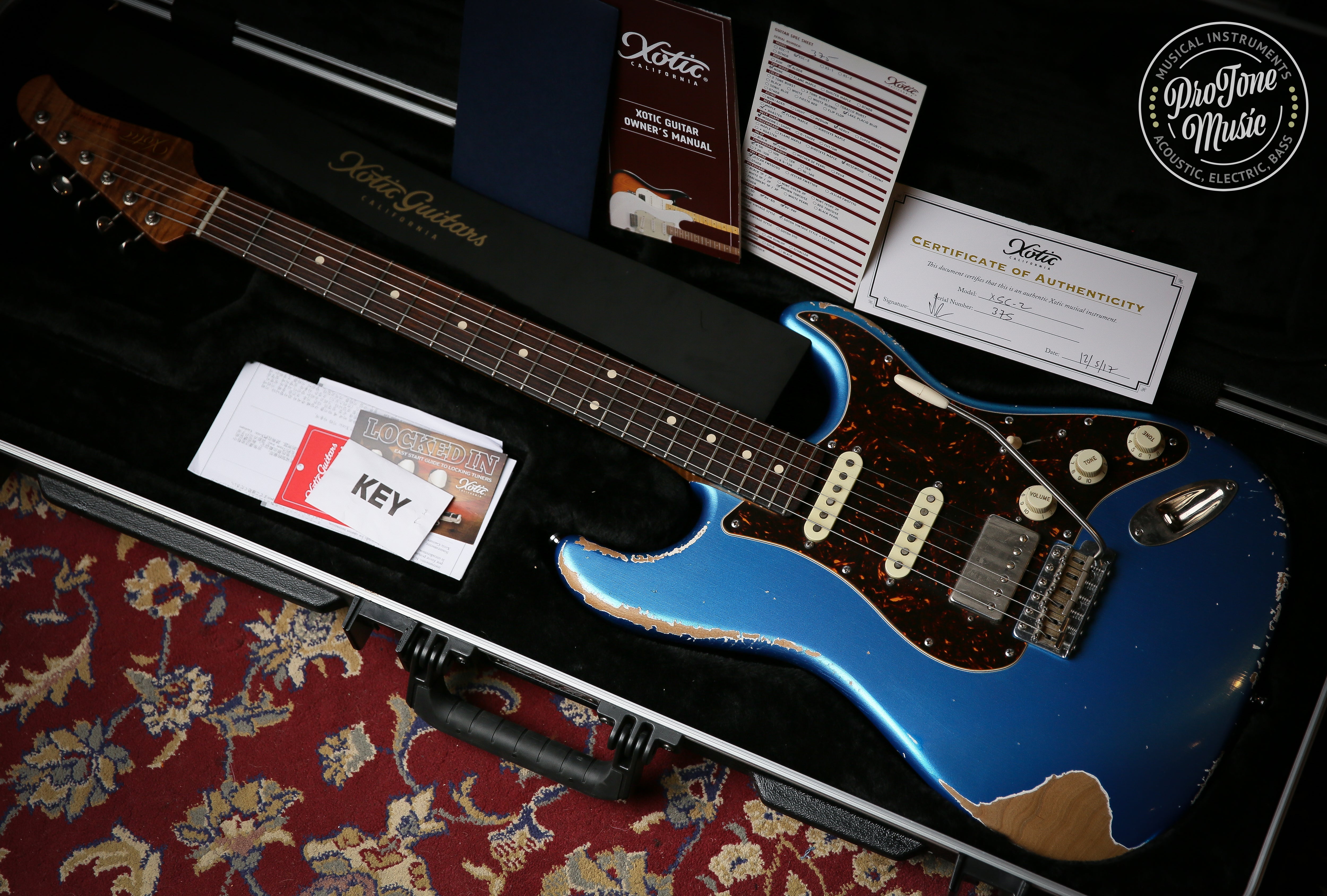 Xotic Guitars XSC-2 MN LPB Heavy Aged – United States