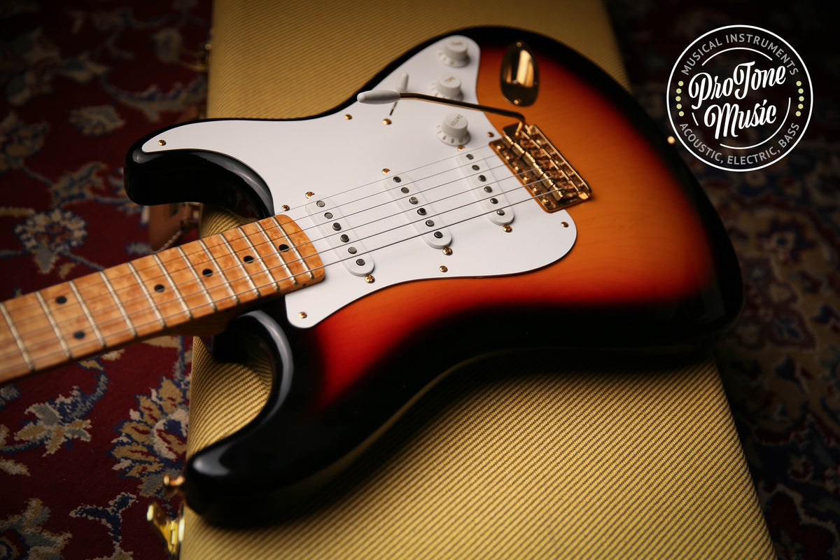 Fender USA Custom Shop 59&#39; Stratocaster NOS 3 Tone Sunburst - Abby Signed HW&#39;s - ProTone Music